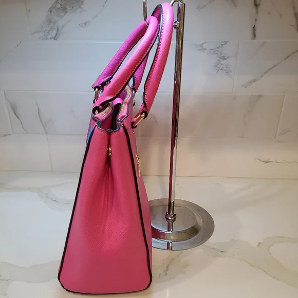 Kate Spade New York Pink and Blue Satchel EUC - Picture 2 of 16